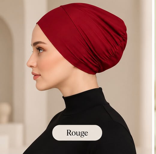 Sous-bonnet en coton Lunøør, photo 2