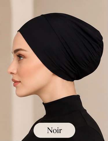 Sous-bonnet en coton Lunøør, photo 4